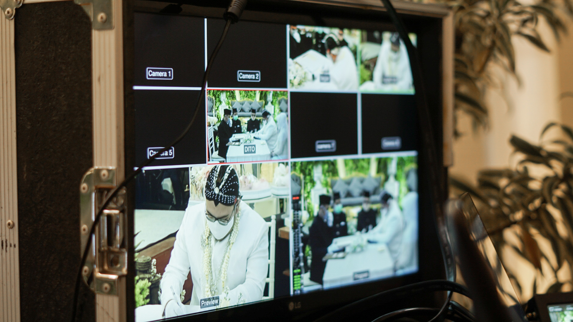 jasa live streaming wedding
