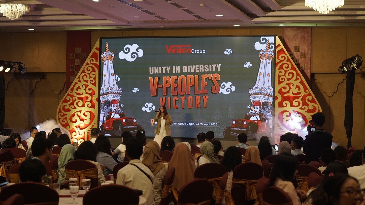 Gala Dinner PT Vinilon - Sewa LED Screen Gala Dinner - Sewa Videotron Gala Dinner - Harga Sewa LED Screen Gala Dinner - Evio Multimedia
